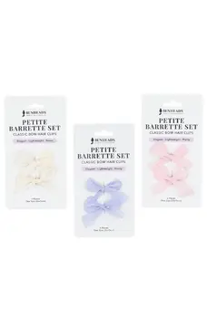 Capezio Petite Barrette Set, set sponek do vlasů