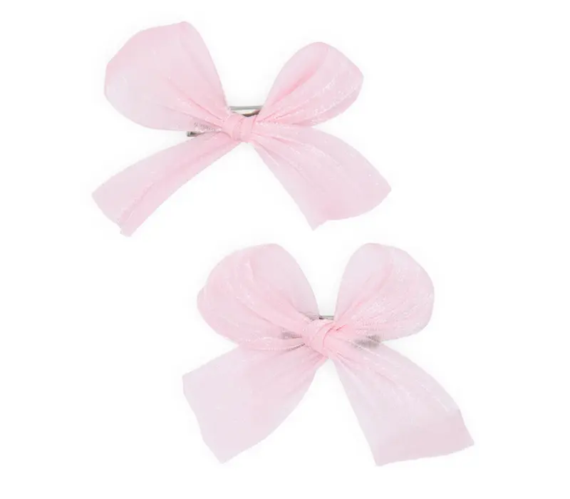 Capezio Petite Barrette Set, set sponek do vlasů - Růžová Capezio
