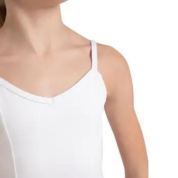 Capezio Princess, dětský dres na ramínka - Bílá