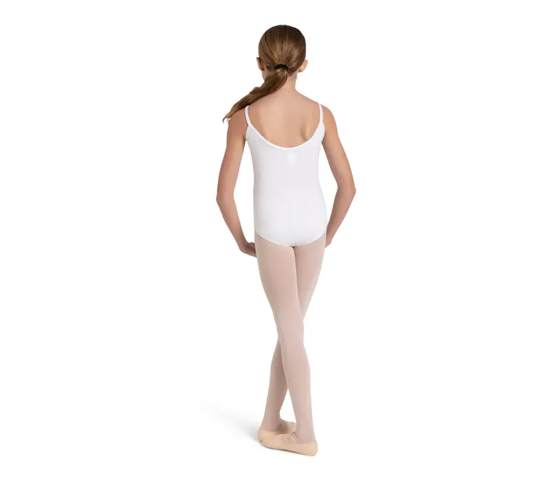 Capezio Princess, dětský dres na ramínka - Bílá