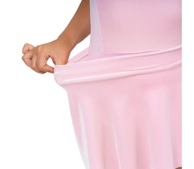 Capezio Simone skirt, dívčí sukně - Růžová Capezio