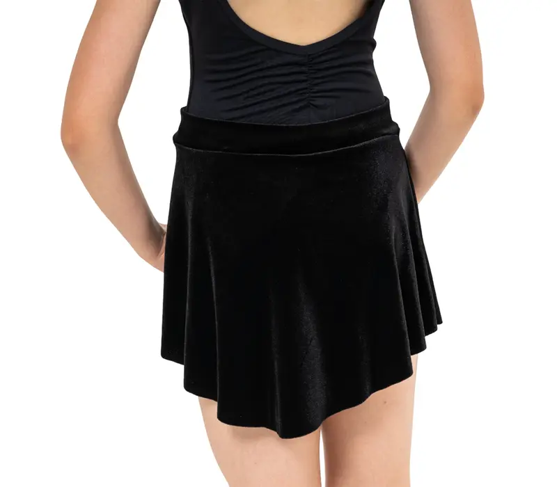 Capezio Simone skirt, dívčí sukně - Černá