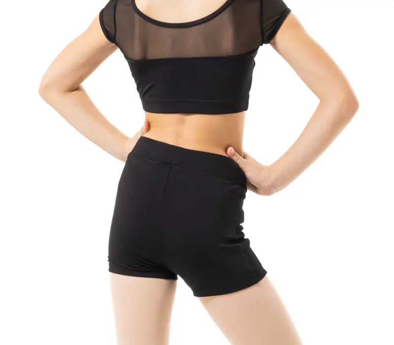 Capezio Star short, dětské šortky - Černá