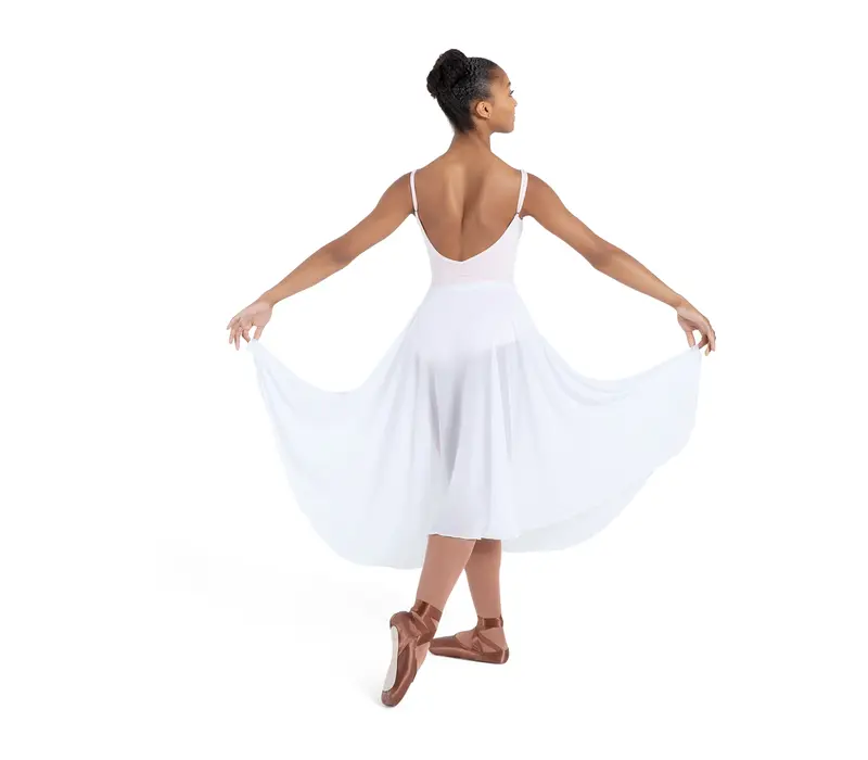 Capezio Studio Collection, dámská sukně - Bílá