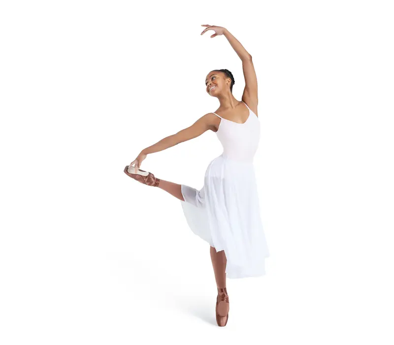 Capezio Studio Collection, dámská sukně - Bílá