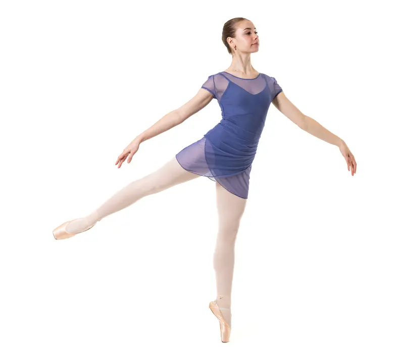 Capezio Sunset Nostalgia Reflection skirt, dámská sukně - Modrá - storm blue