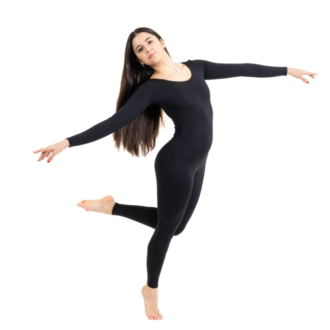 Capezio, dámský celotrikot s dlouhým rukávem Capezio, dámský celotrikot s dlouhým rukávem