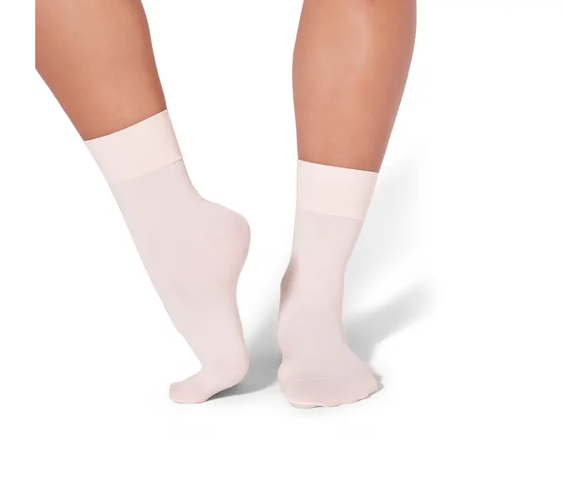 Capezio Tight Sock BG100, univerzální ponožky - Růžová balet Capezio