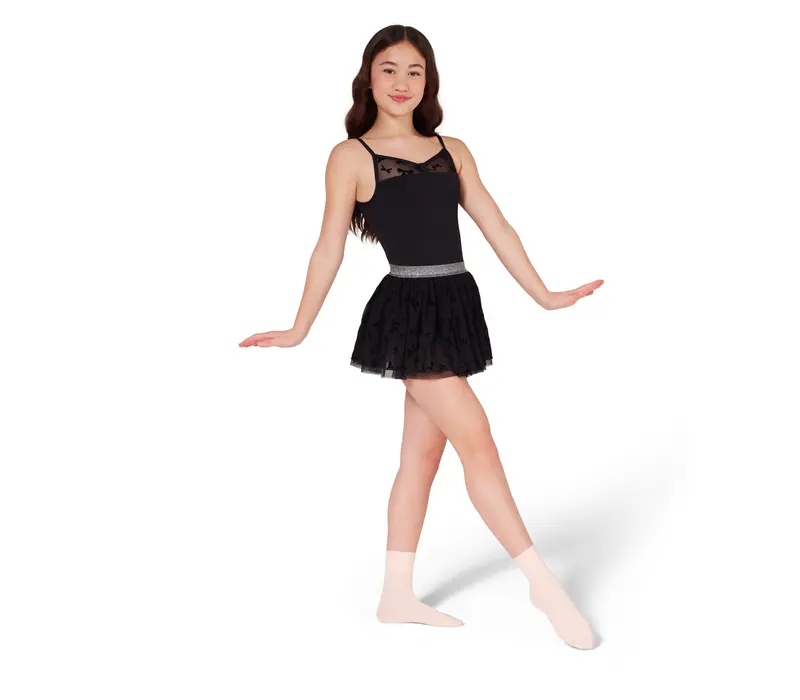 Capezio Tight Sock, dětské ponožky - Hnědá caramel Capezio