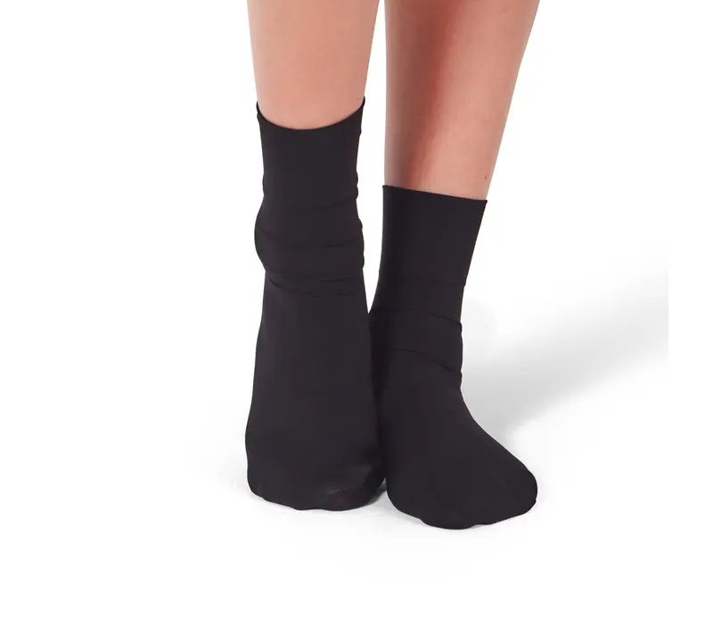 Capezio Tight Sock, dětské ponožky - Hnědá caramel Capezio
