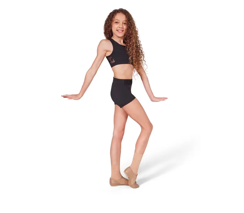Capezio Tight Sock, dětské ponožky - Hnědá caramel Capezio