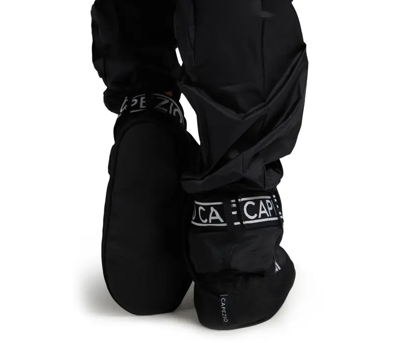 Capezio Varsity Bootie, pánská zahřívací obuv - Černá