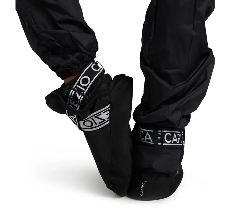 Capezio Varsity Bootie, pánská zahřívací obuv - Černá