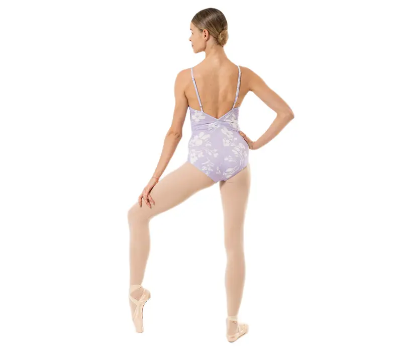 Capezio Wistful Camisole Leotard - dámský dres s jemným záhybem - Květy - RNC Capezio