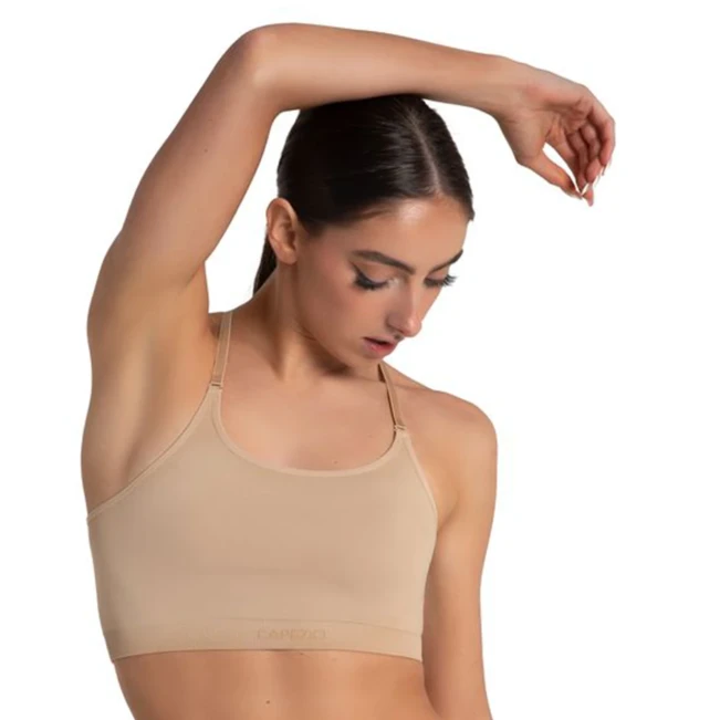 Capezio bezšvová delší podprsenka pro dámy Capezio bezšvová delší podprsenka pro dámy