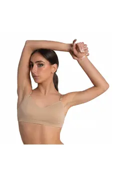Capezio Seamless sweatheart bandeau bra, dámská podprsenka