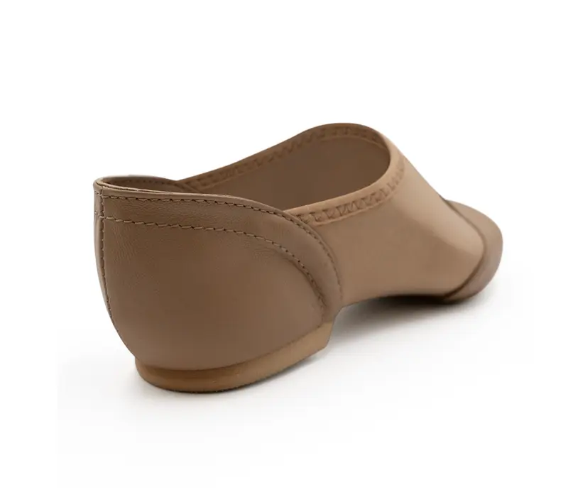 Capezio Glove jazz shoe, dámské jazzovky s ergonomickým tvarem - Hnědá caramel Capezio