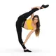 Capezio Glove jazz shoe, dámské jazzovky s ergonomickým tvarem