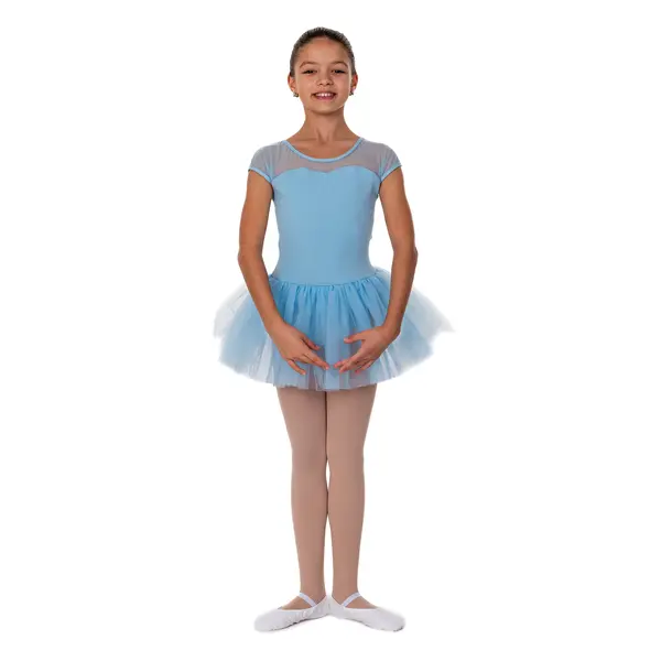 Capezio Keyhole Back Tutu Dress, dětský dres s tutu sukýnkou