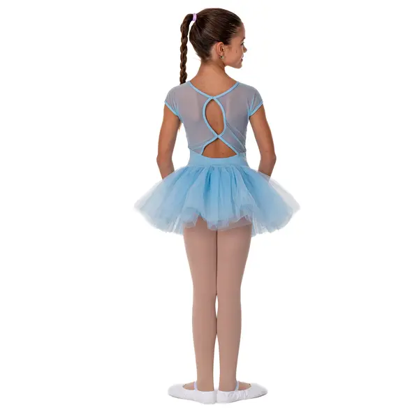 Capezio Keyhole Back Tutu Dress, dětský dres s tutu sukýnkou