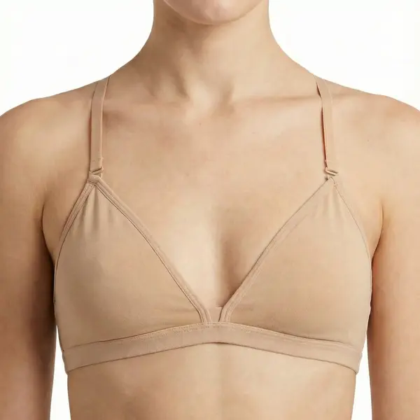 Capezio Deep Neck clear back, dámská podprsenka