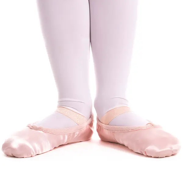 Capezio Satin Daisy, dětské saténové cvičky 