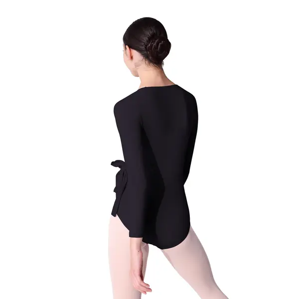 Capezio Essentials Wrap Top, dívčí top na zavazování