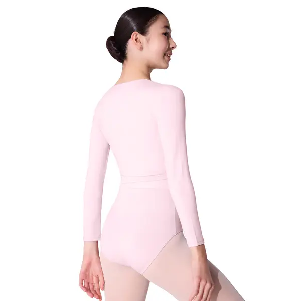 Capezio Essentials Wrap Top, dívčí top na zavazování