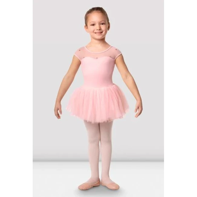 Bloch CL3122 Dutchess, dětský trikot s tutu sukýnkou Bloch CL3122 Dutchess, dětský trikot s tutu sukýnkou