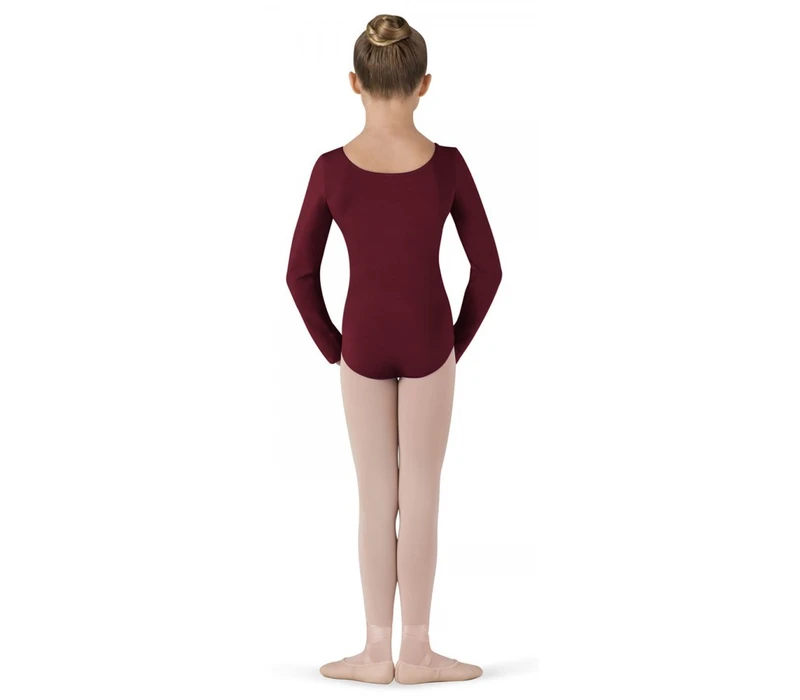 Bloch Petit, dres s dlouhým rukávem - Burgundy Bloch