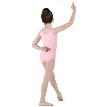 Bloch Dynamic, dětský dres na široká ramínka - Růžová candy Bloch