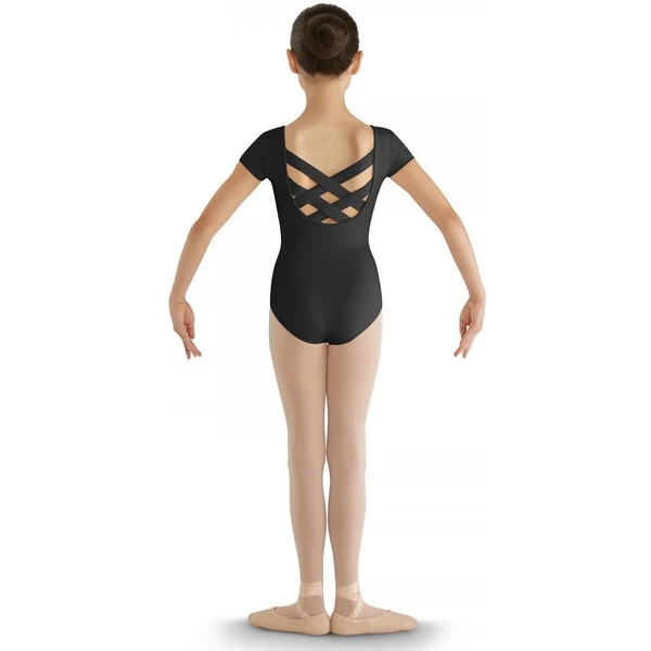 Bloch strap back cap sleeve Leotard, dětský baletní dres