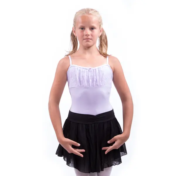 Capezio, dres na tenká ramínka s krajkou