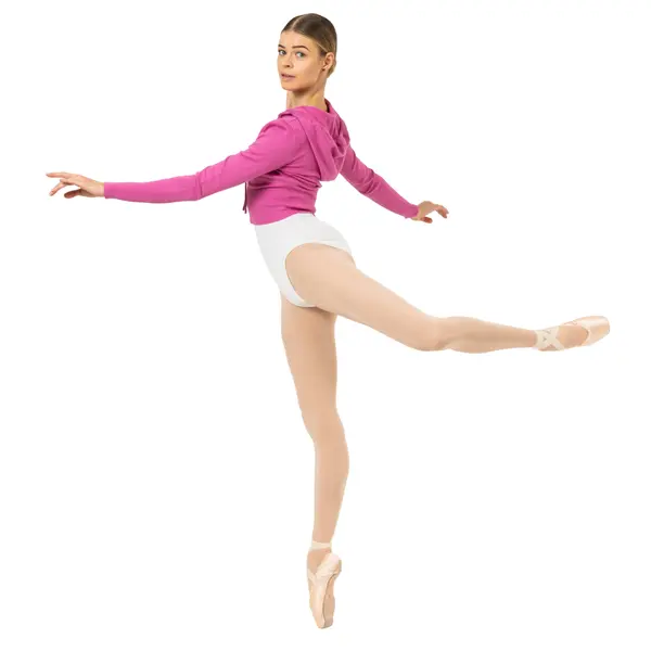 Bloch Cropped Knit Full Zip Hoodie, dámská mikina s kapucí Bloch Cropped Knit Full Zip Hoodie, dámská mikina s kapucí