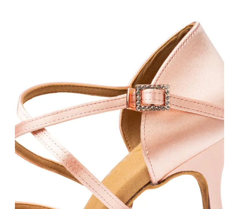 Dancee Dia, dámské latinky - Flesh satin WJ