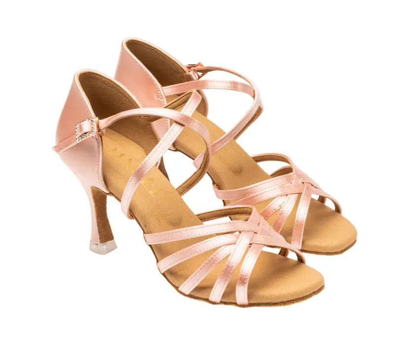 Dancee Dia, dámské latinky - Flesh satin WJ