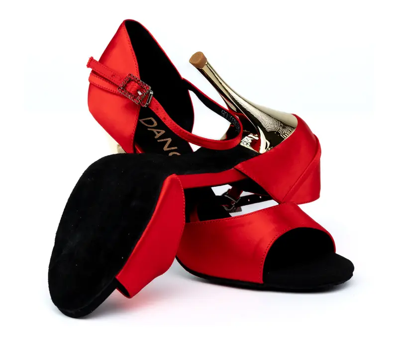 Dancee Tereza, dámské boty na Tango - Červená - red
