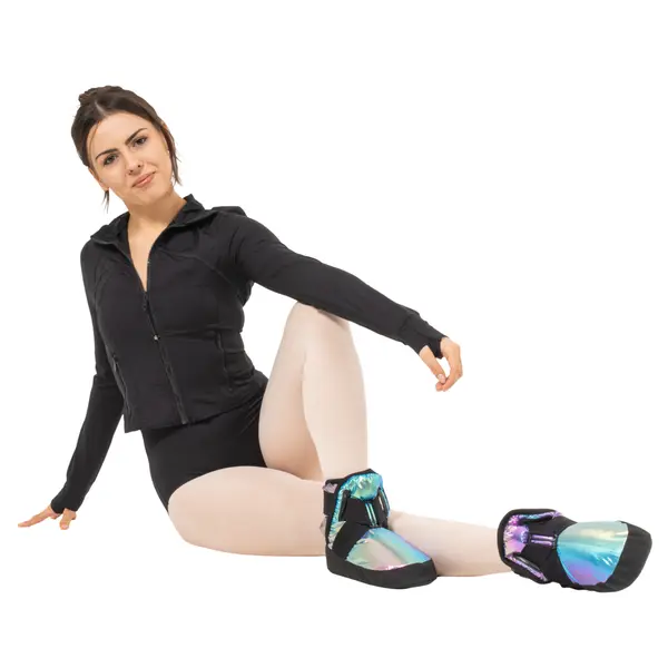 Capezio Glam Warmup Booties, dívčí obuv na zahřátí