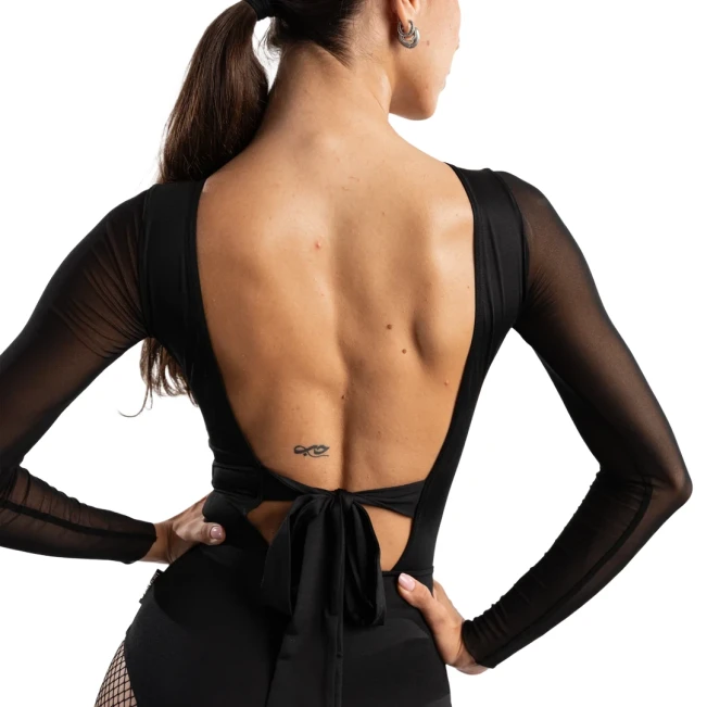 Jadore mesh, dámské body s přiléhavými rukávy Jadore mesh, dámské body s přiléhavými rukávy