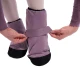 GP Warm up Lesson booties, taneční obuv na zahřátí - Fialová - Vintage violet GP GP Warm up Lesson booties, taneční obuv na zahřátí - Fialová - Vintage violet GP