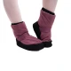 GP Warm up Lesson booties, taneční obuv na zahřátí - Fialová - Italian plum GP