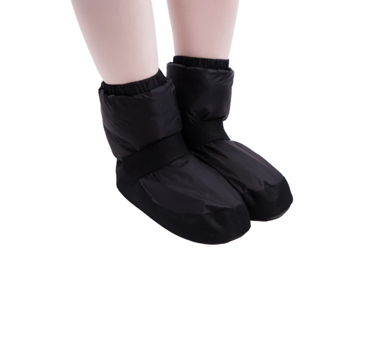 GP Warm up Lesson booties, taneční obuv na zahřátí - Černá