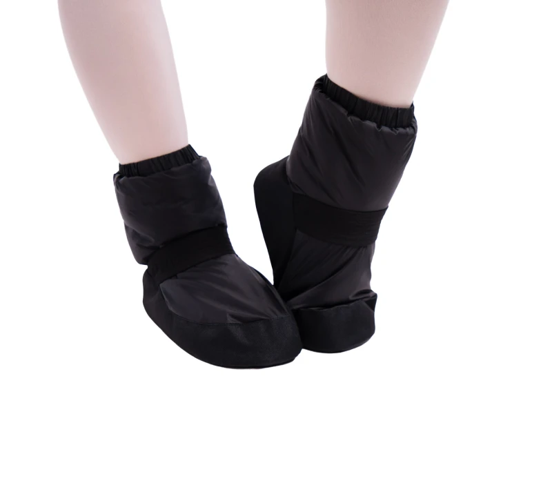 GP Warm up Lesson booties, taneční obuv na zahřátí - Černá