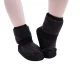 GP Warm up Lesson booties, taneční obuv na zahřátí - Černá