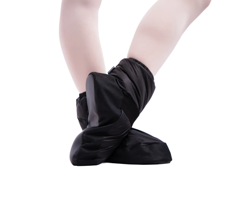 GP Warm up Lesson booties, taneční obuv na zahřátí - Černá