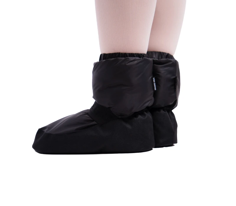 GP Warm up Lesson booties, taneční obuv na zahřátí - Černá