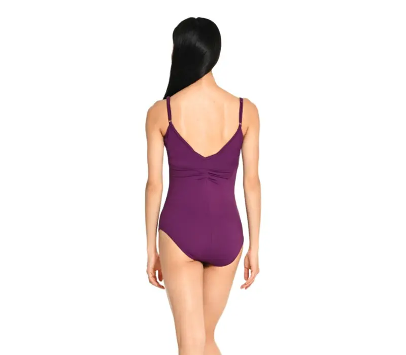 Dansez Vous Lisa, dámský baletní dres - Fialová - aubergine