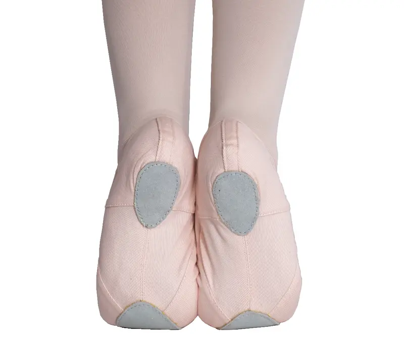 Dansez Vous Vanie, dětské elastické baletní cvičky - Růžová Dansez Vous