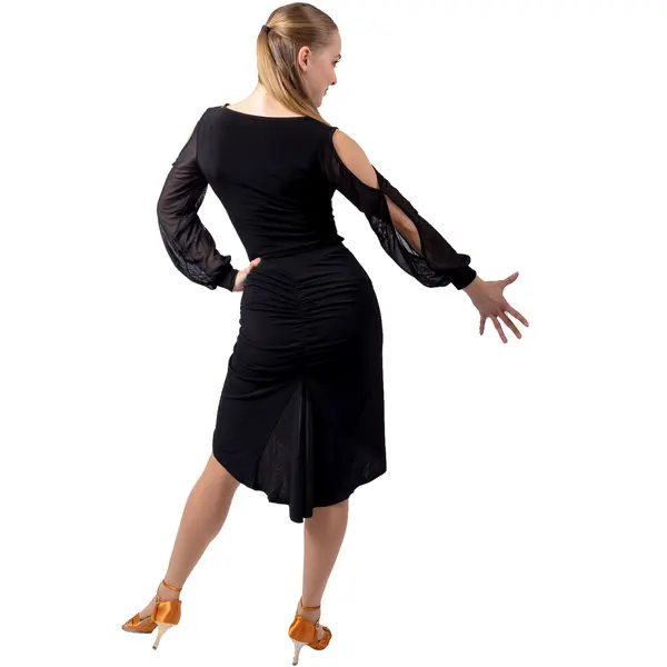 DanceMe BL530DR, top s dlouhým rukávem