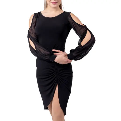 DanceMe BL530DR, top s dlouhým rukávem